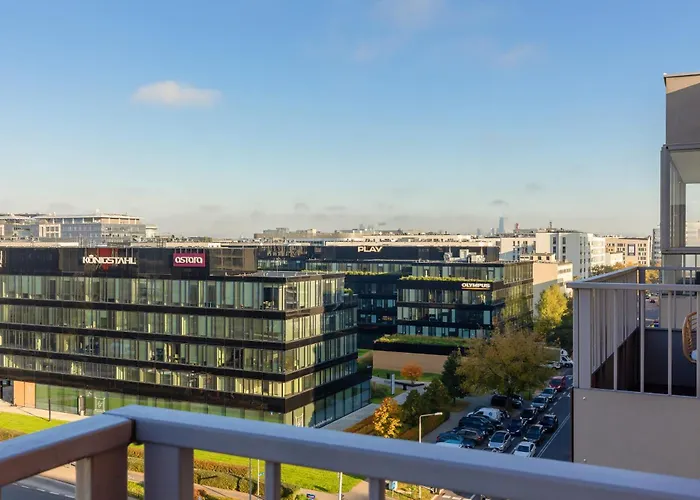 Elegant Apartments With Balcony & Parking Warsaw By Noclegi Renters